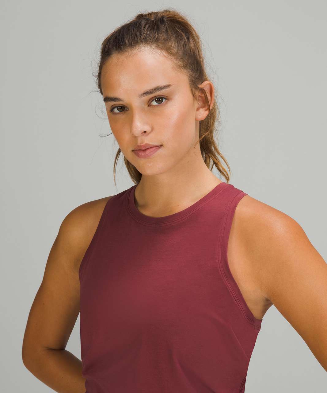 Lululemon All Tied Up Tank Top - Mulled Wine - lulu fanatics