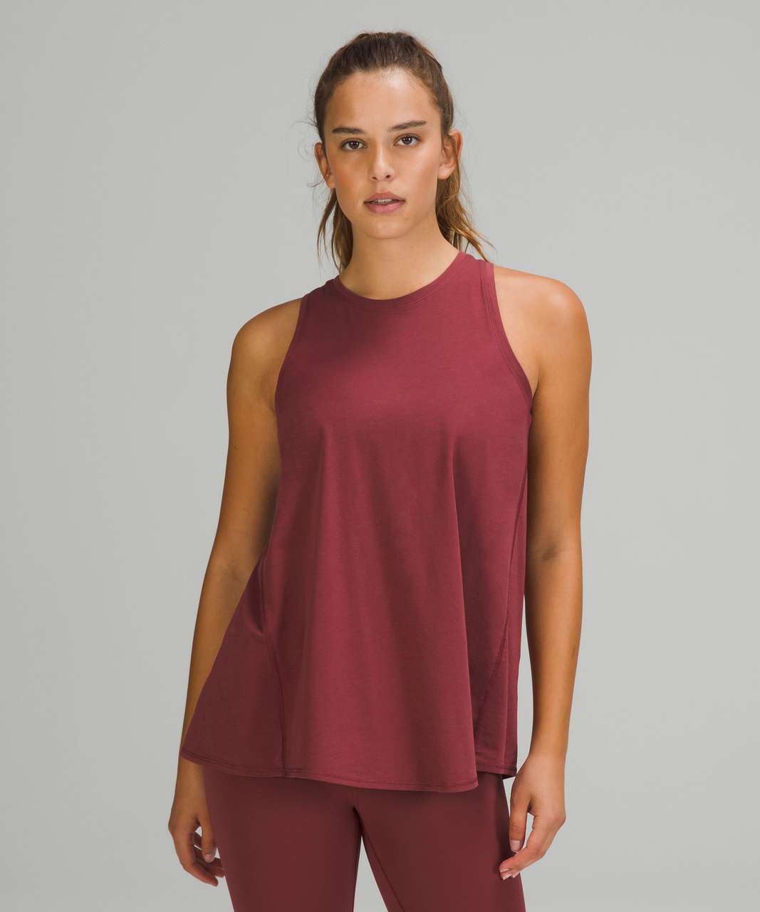 Lululemon All Tied Up Tank Top - Mulled Wine