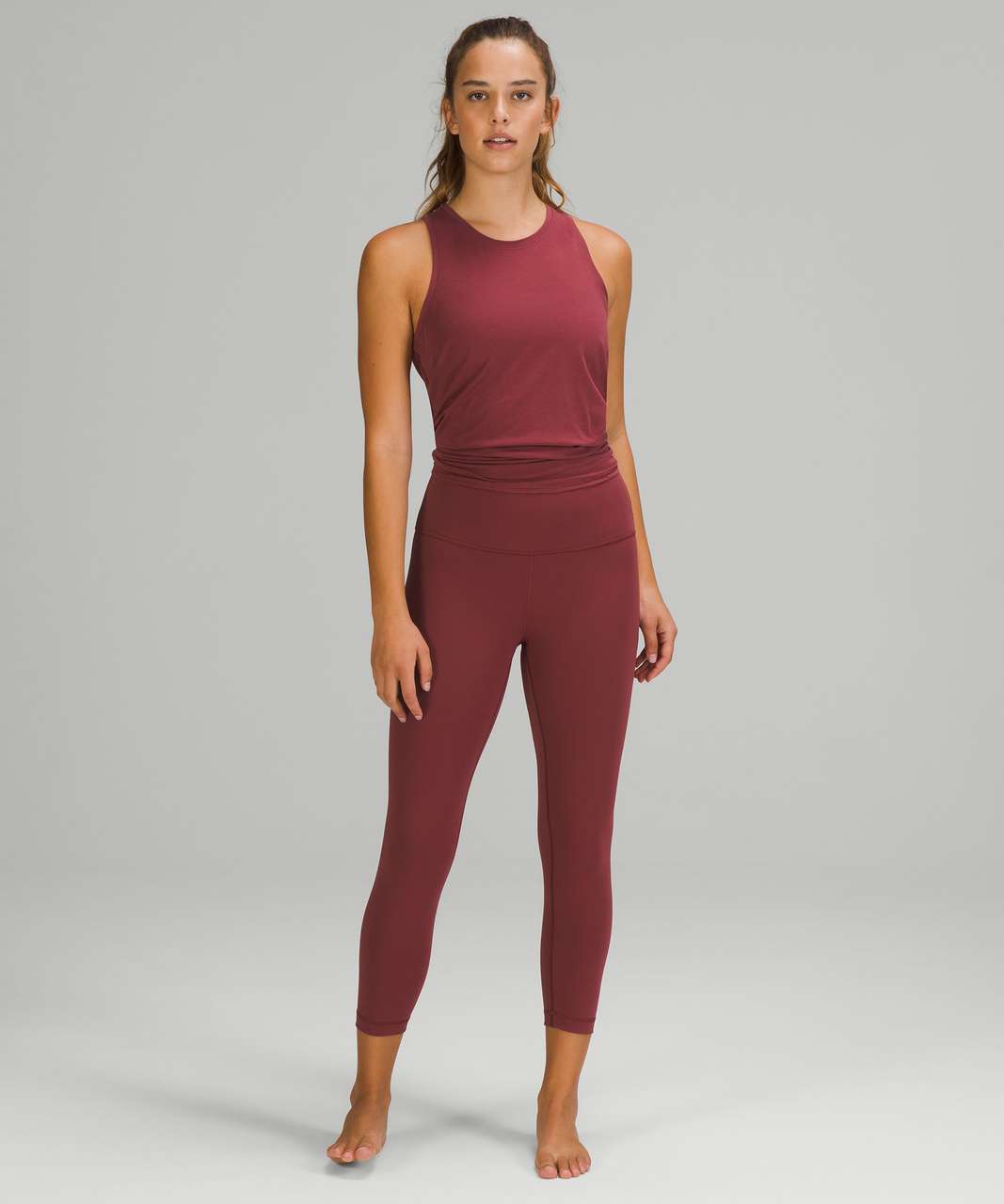 Lululemon All Tied Up Tank Top - Mulled Wine - lulu fanatics