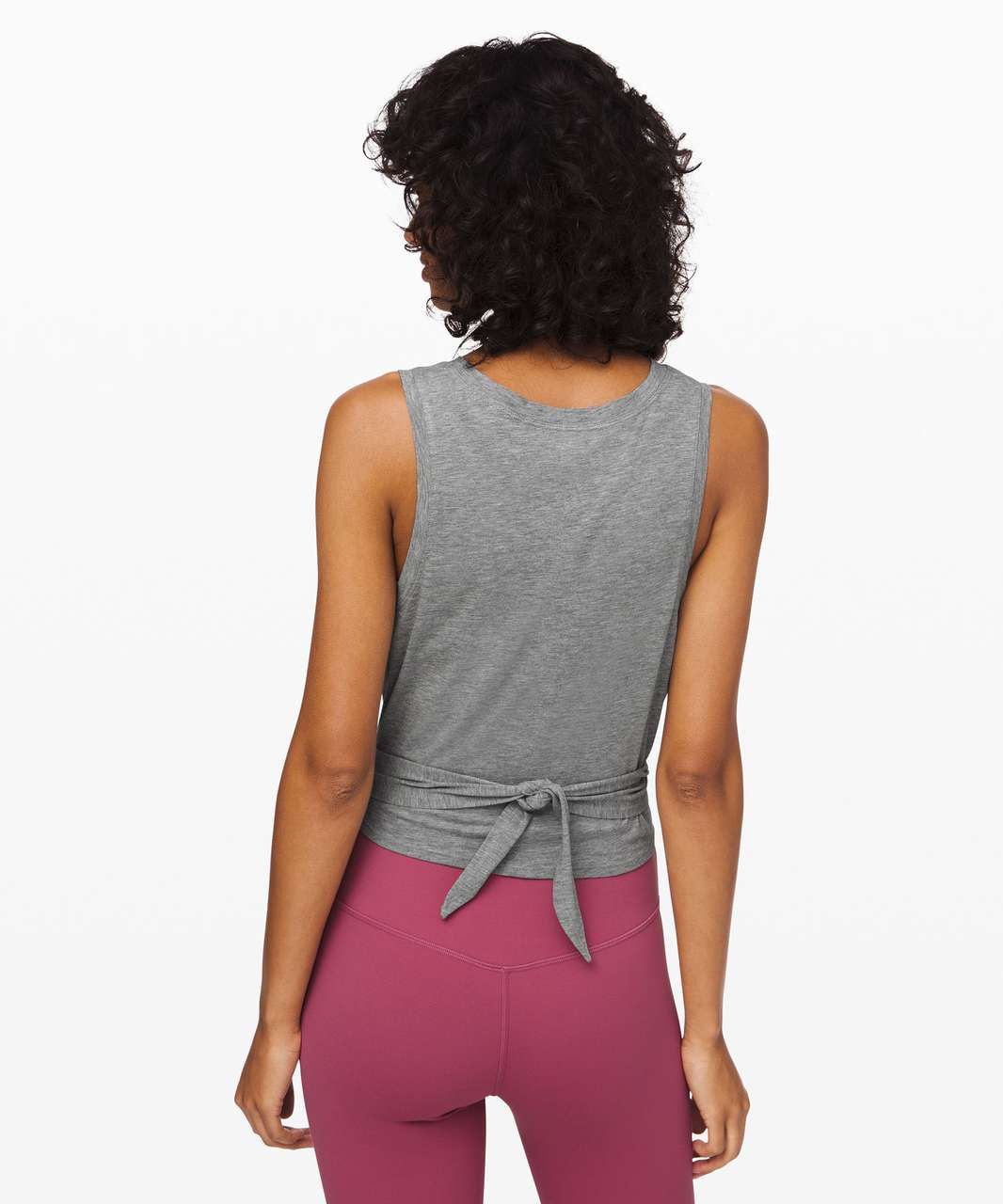 Lululemon Time to Restore Tank - Heathered Medium Grey