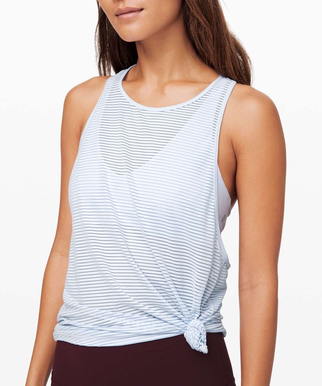 Lululemon Fully Flexed 2-In-1 Tank Top - Serene Blue