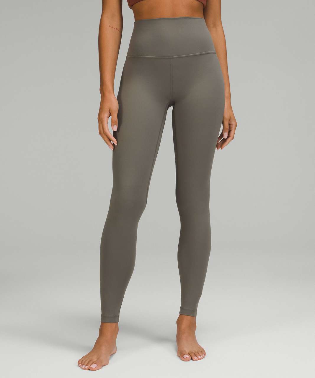 Was wondering what the hype is about in the Lululemon Align collection, now  I'm a believer. Top (8), bottom gray sage (10) : r/lululemon