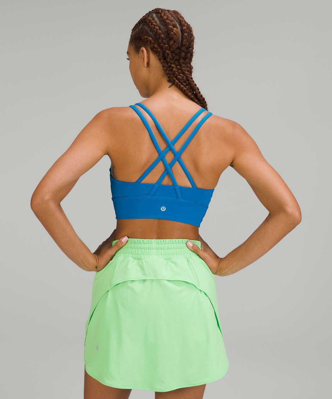 Lululemon Energy Bra Long Line *Medium Support, B–D Cup - Lavender Dew -  lulu fanatics