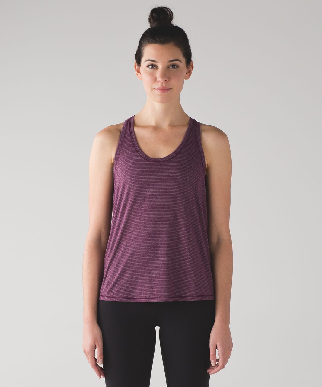 Lululemon Tie It Up Singlet - Heathered Plum