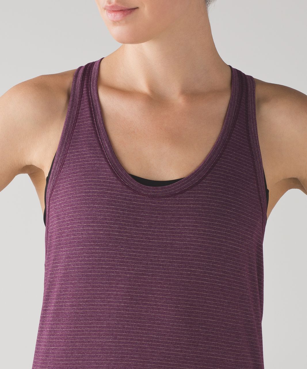 Lululemon Tie It Up Singlet - Heathered Plum