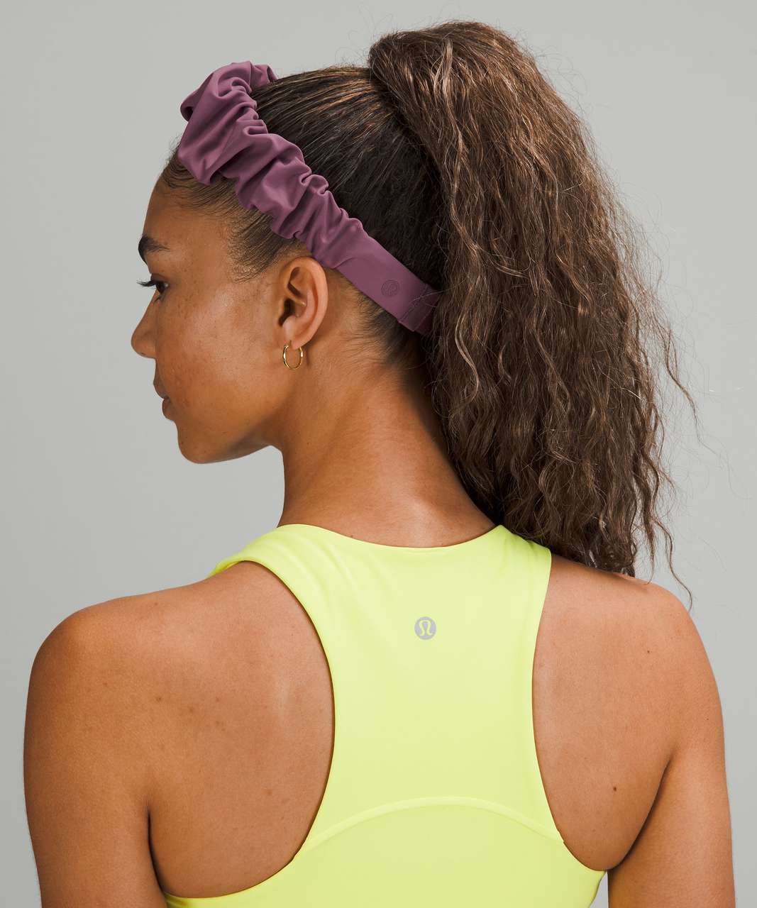 Lululemon Nulux Gathered Headband - Vintage Plum - lulu fanatics