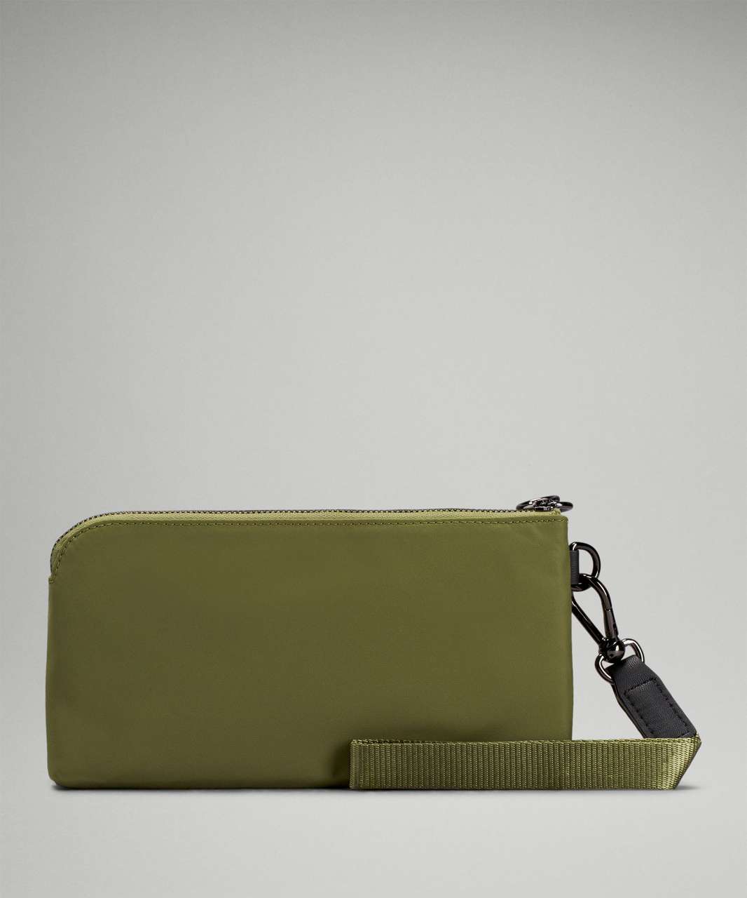 Lululemon Curved Wristlet - Bronze Green - lulu fanatics