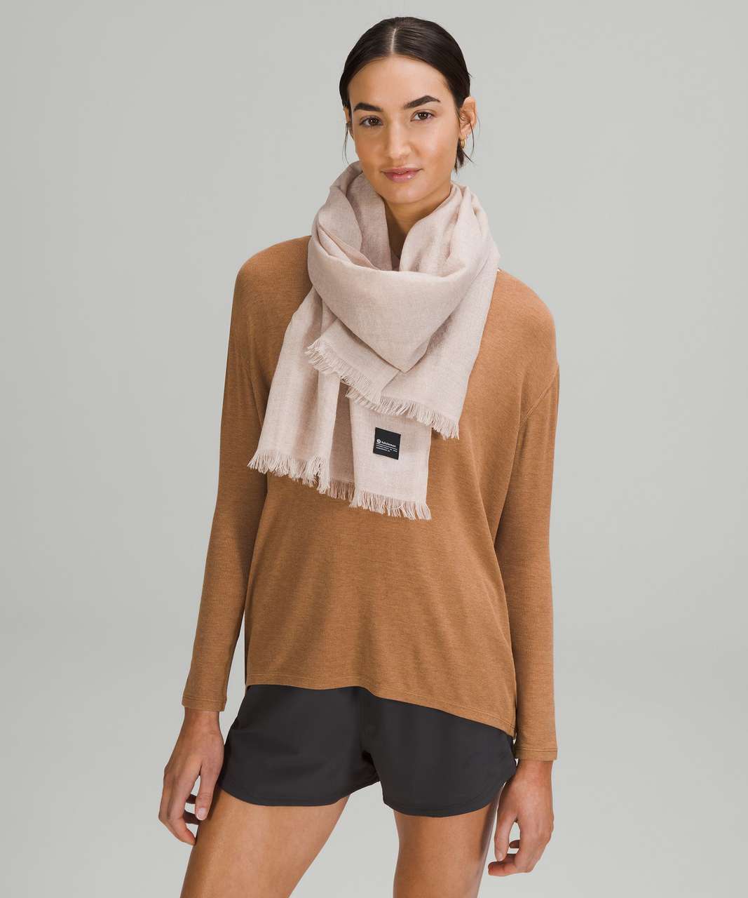 Lululemon Long Rectangle Scarf - Heathered Rover