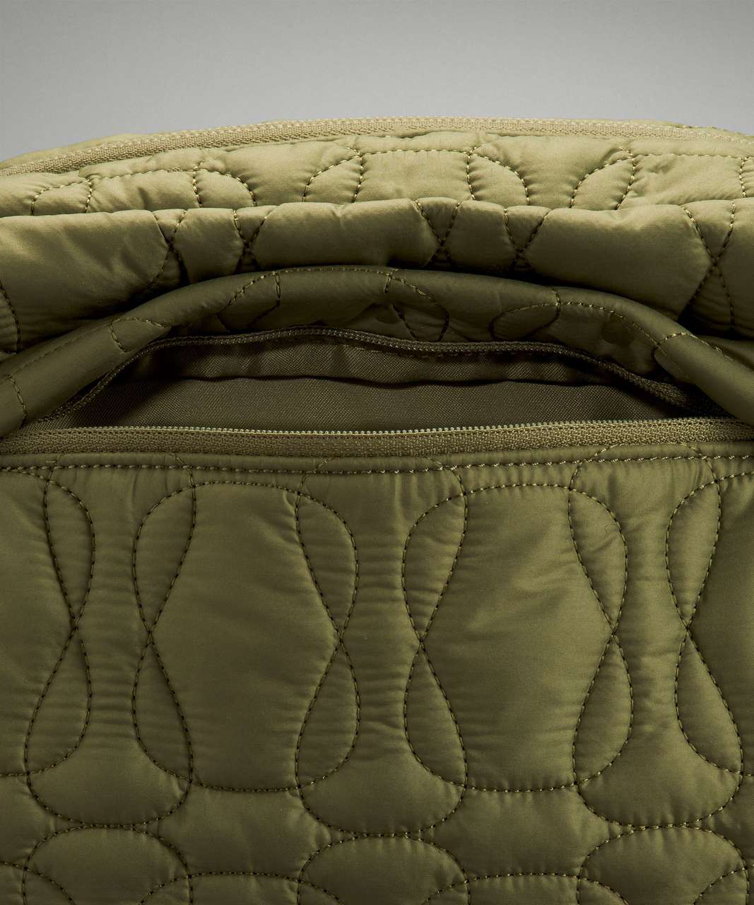 Lululemon Quilted Embrace Crossbody Bag - Bronze Green