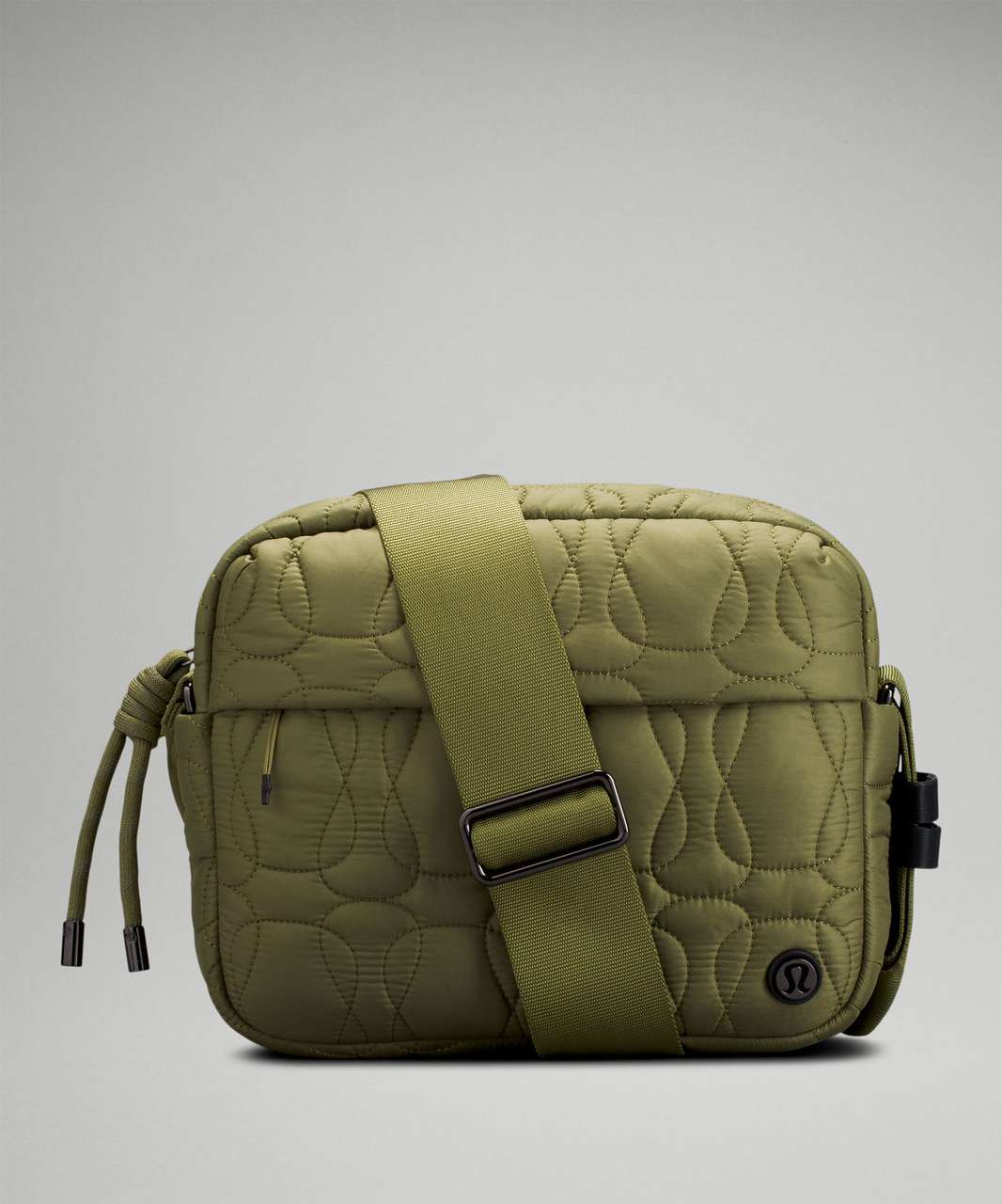 Lululemon Quilted Embrace Crossbody Bag Bronze Green lulu fanatics