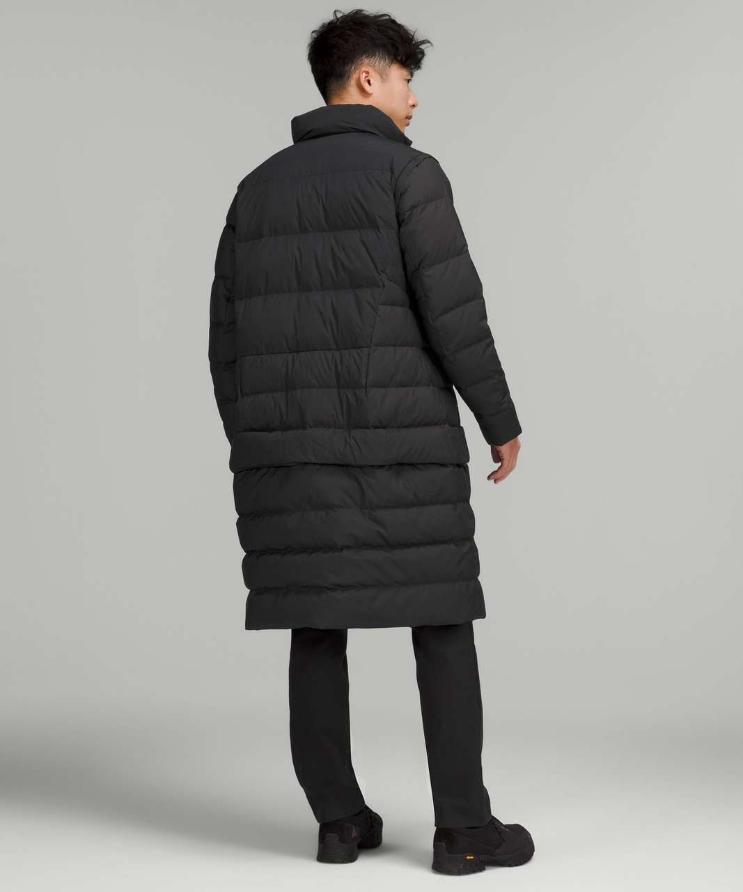 Lululemon Mens Transformable Parka - Black