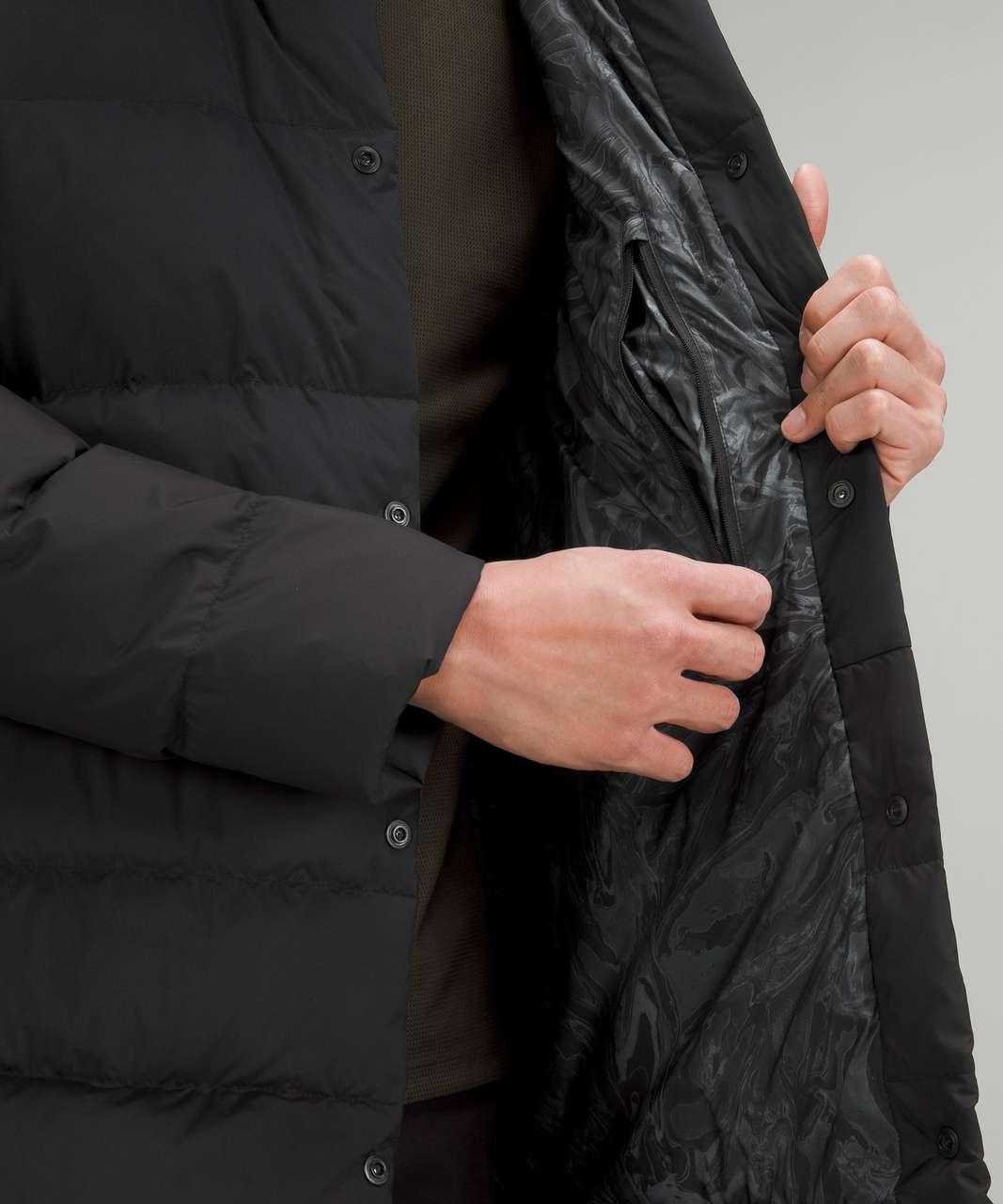 Lululemon Mens Transformable Parka - Black