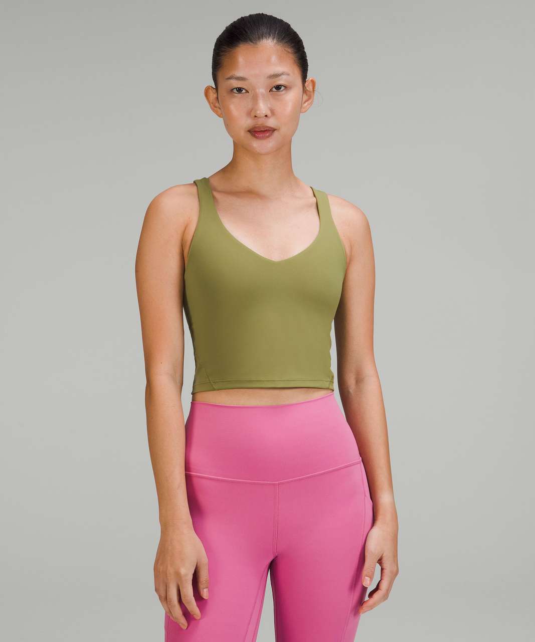 Lululemon Lightweight High-Neck Yoga Tank Top - Water Drop - lulu fanatics