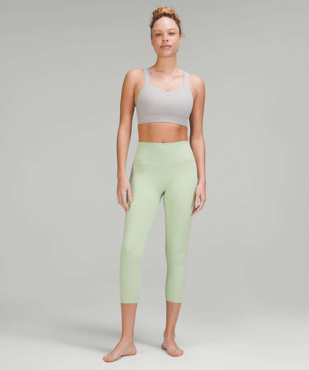 Lululemon Align High-Rise Crop 25” Sz 10 in Delicate Mint - NWOT