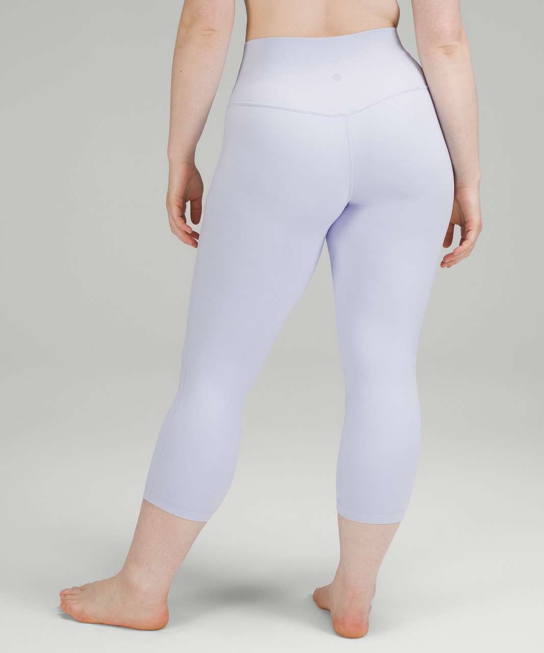 Lululemon Align High-Rise Crop 21 - Pastel Blue - lulu fanatics