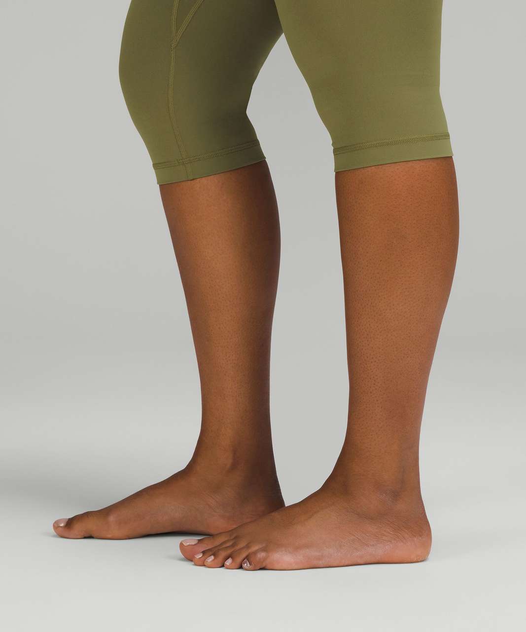 Align tank in bronze green (6), Align 23” leggings in bronze green