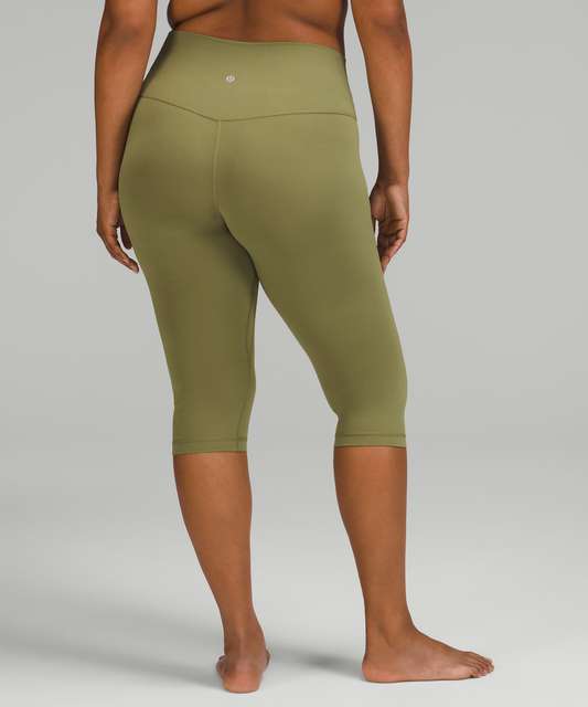 Lululemon Align High-Rise Crop 21 Diamond Dye Starlight Smoked Spruce size  6 - $88 - From Ava