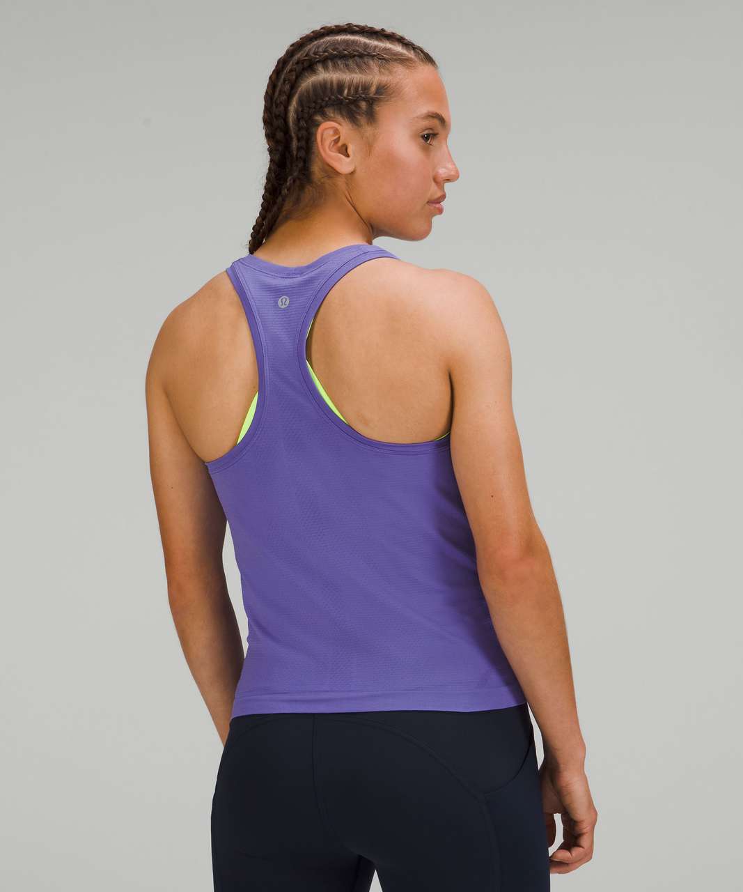 NEW Women Lululemon Swiftly Tech Short Sleeve 2.0 Charged Indigo Size 6-8-10