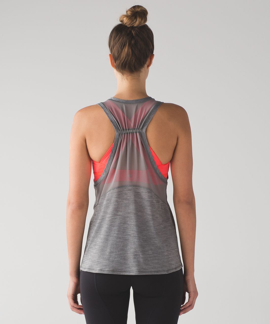 Lululemon Back At It Tank - Heathered Slate - lulu fanatics