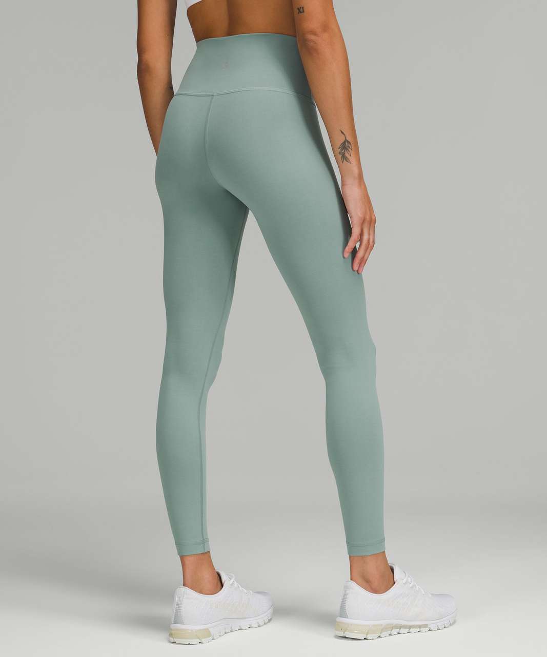 Lululemon Wunder Train High-Rise Tight 28 - Crackle Glaze Vintage Orange  Larkspur - lulu fanatics