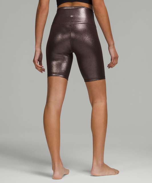 lululemon 2021 dark terracotta align shorts 8 - size 8 – good market  thrift store
