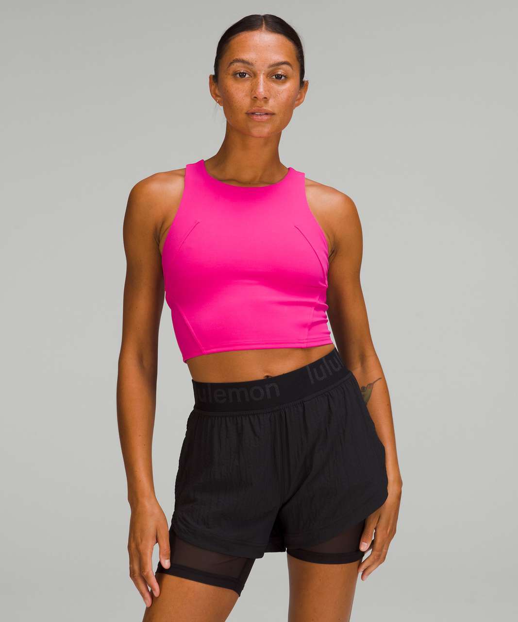 Lululemon Invigorate Training Tank Top - Sonic Pink - lulu fanatics