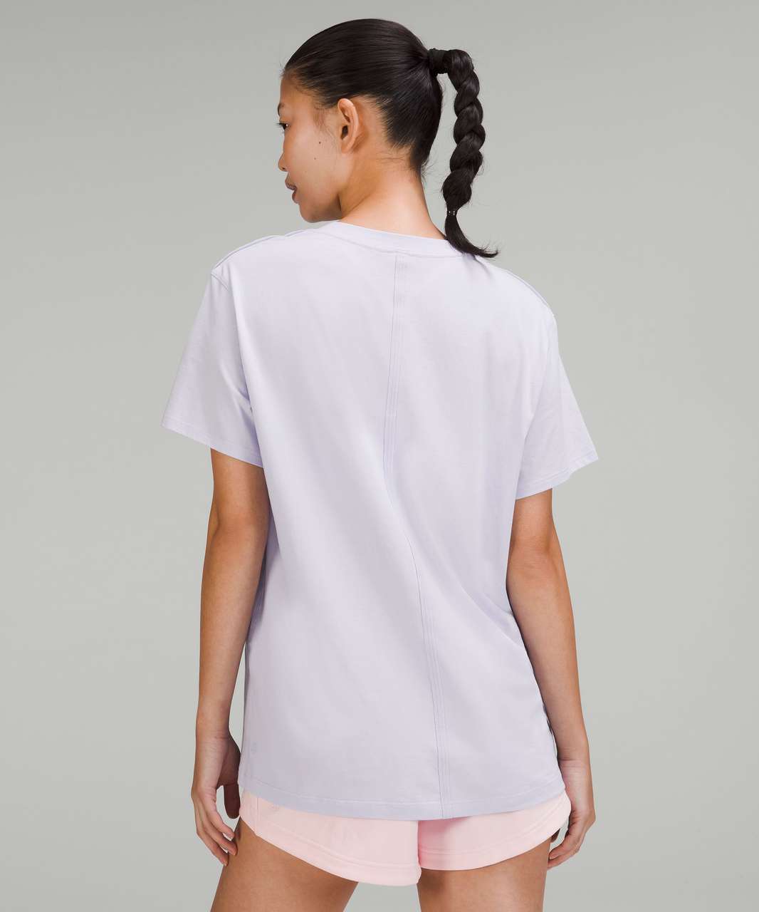 Lululemon All Yours Cotton T-Shirt - Pastel Blue