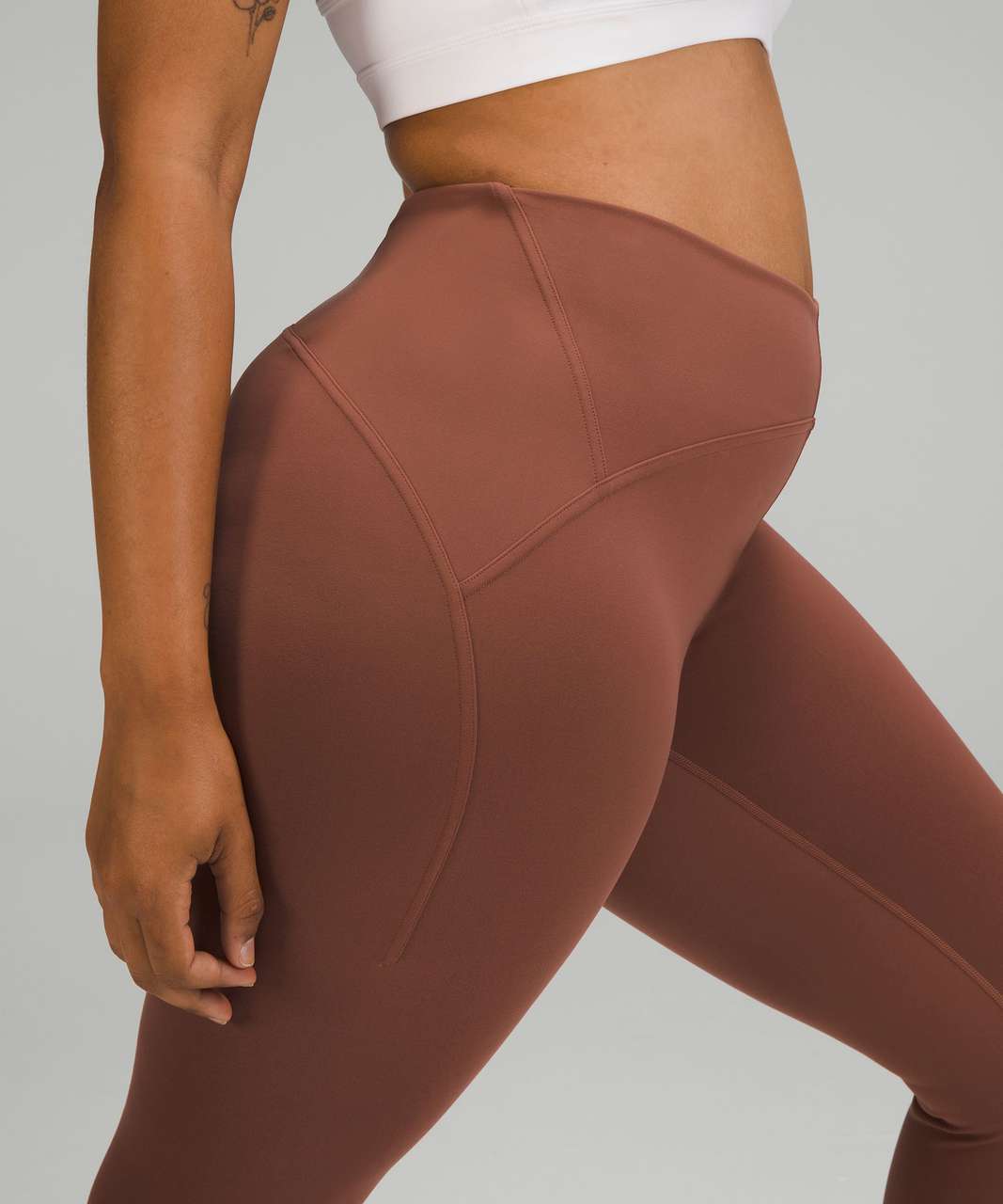 Lululemon Instill High-Rise Tight 25 - Date Brown - lulu fanatics