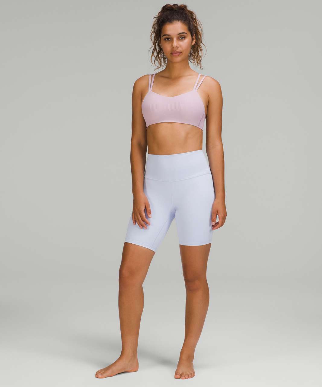 Lululemon Like a Cloud Ribbed Bra *Light Support, B/C Cup - Purple Ash -  lulu fanatics