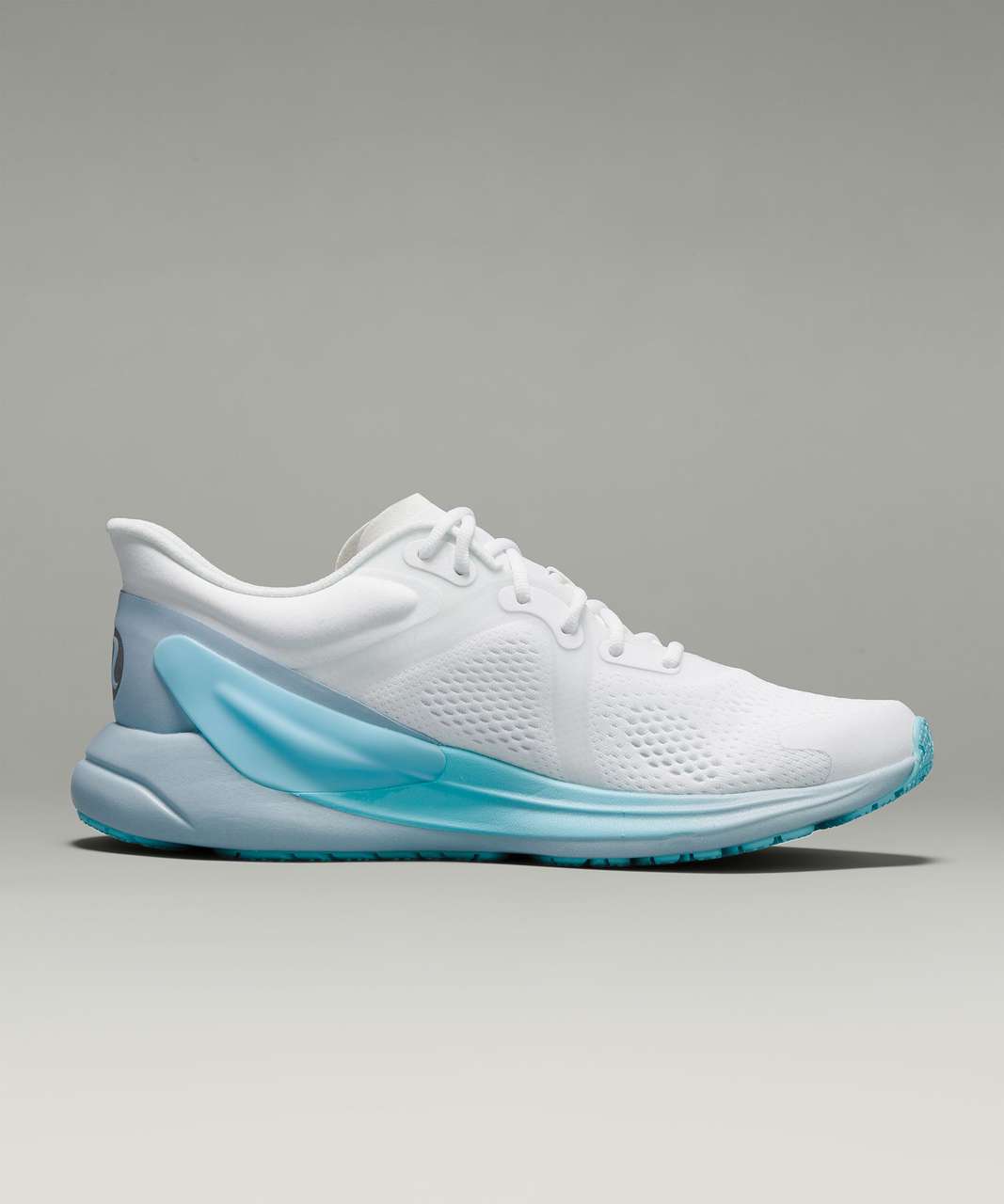 Lululemon Blissfeel Womens Running Shoe - White / Cyan Blue / Cirrus Blue