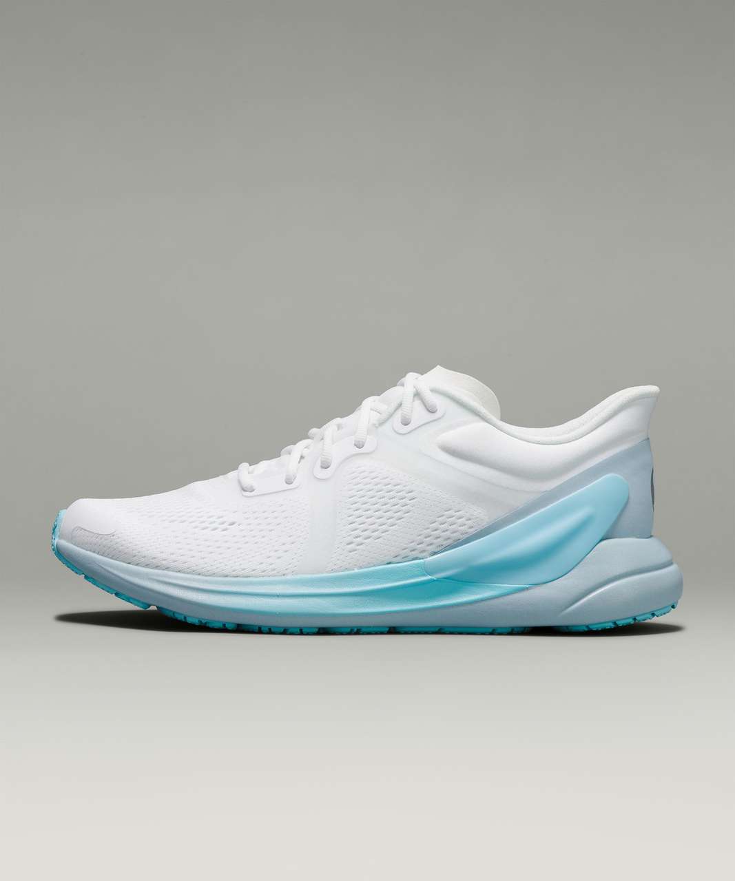 Lululemon Blissfeel Womens Running Shoe - White / Cyan Blue / Cirrus Blue