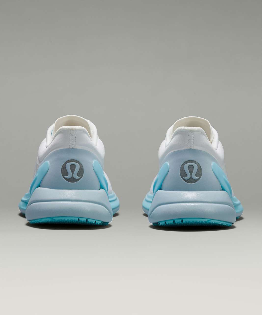 Lululemon Blissfeel Womens Running Shoe - White / Cyan Blue / Cirrus Blue