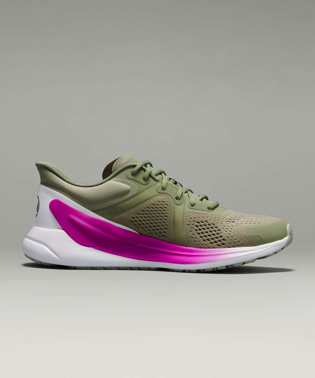 Lululemon BlissFeel Run Pink Neon Lime Green Sneaker Runner Athletic Shoes