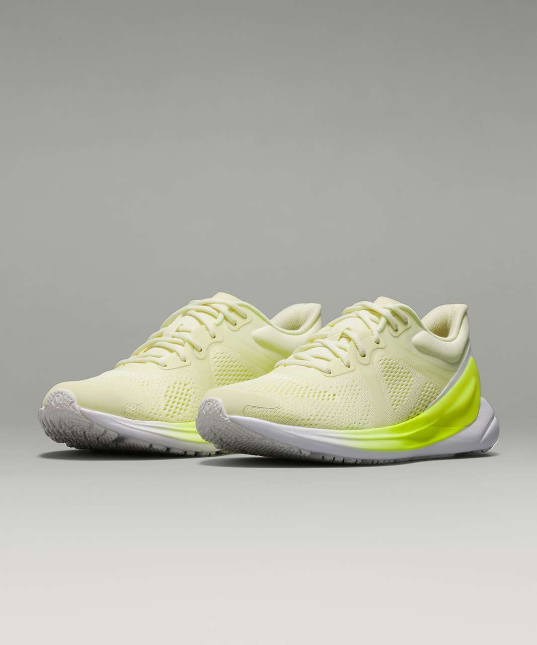 Lululemon Blissfeel Womens Running Shoe - Lemon Ice / Highlight Yellow / White