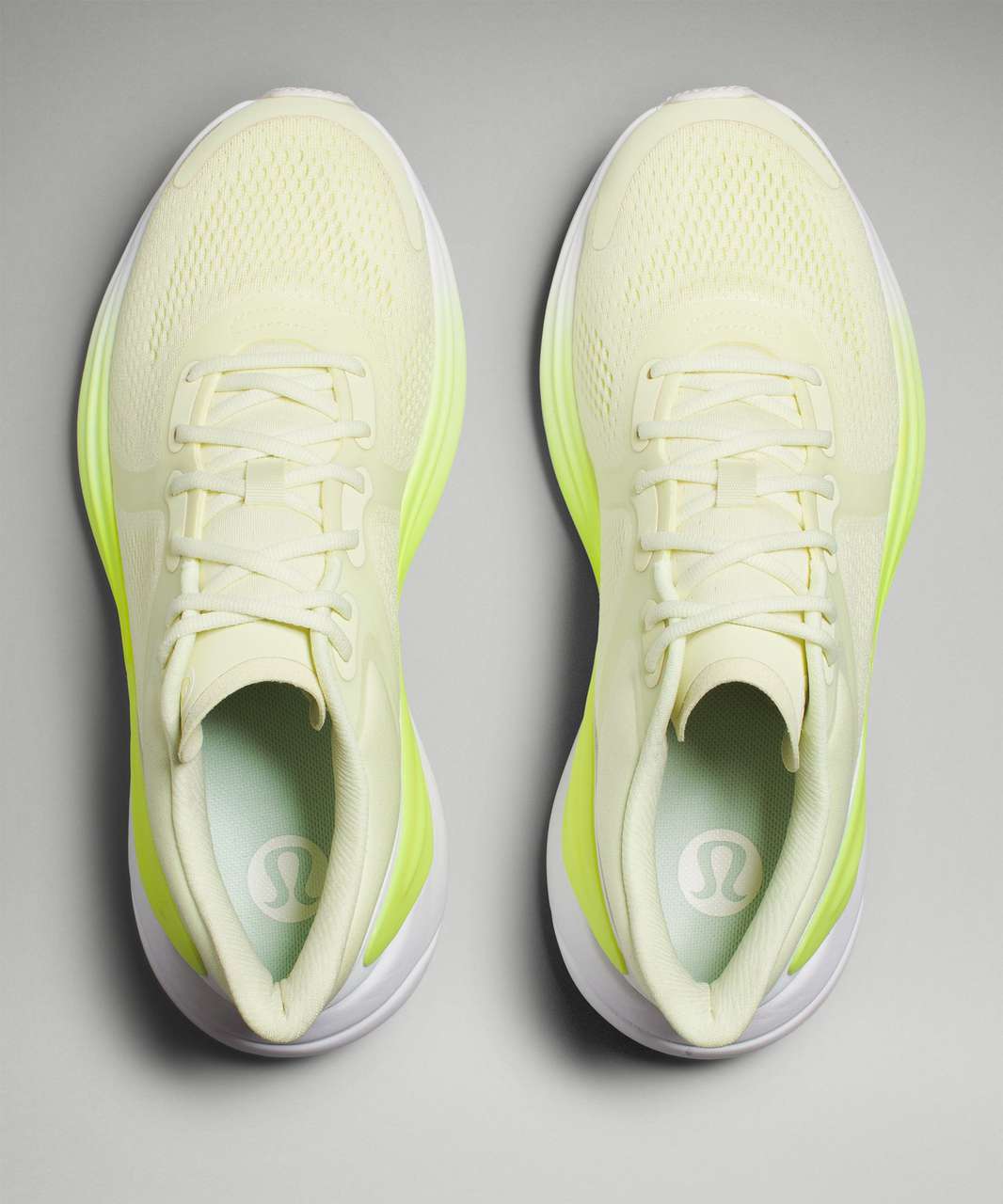 Lululemon Blissfeel Womens Running Shoe - Lemon Ice / Highlight Yellow / White