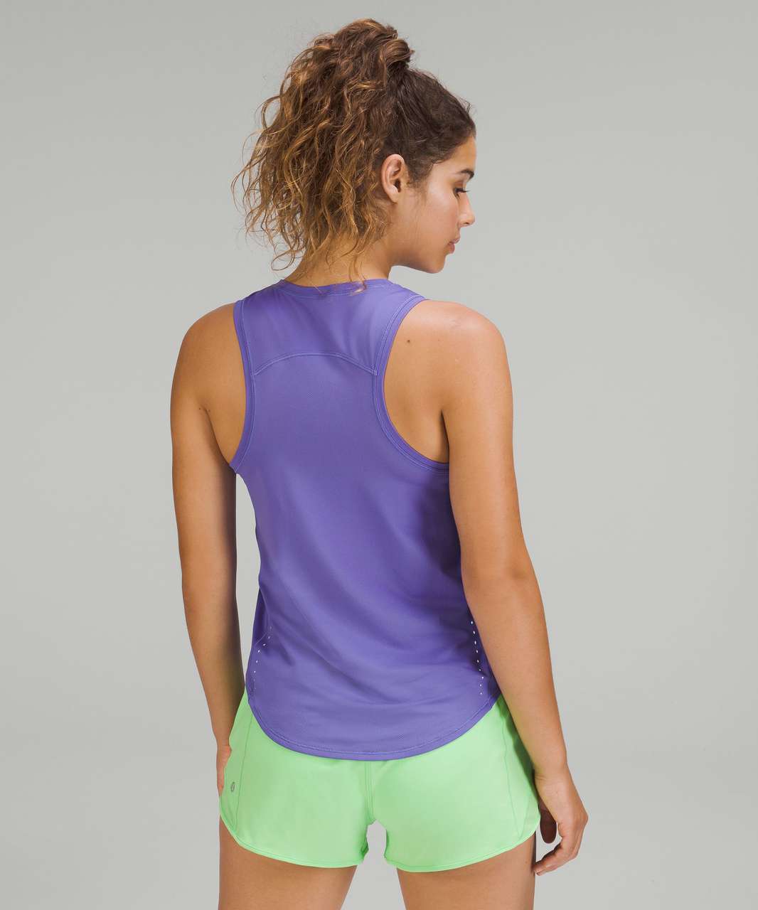 Lululemon High-Neck Running and Training Tank Top - Charged Indigo