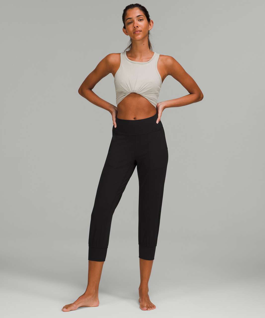 Lululemon Women's Align Jogger Pants High Rise Nulu LW5DH6S Black