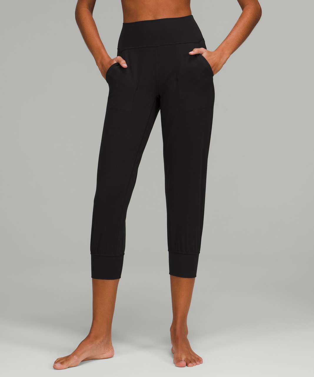 lululemon athletica, Pants & Jumpsuits, Nwt Lululemon Align High Rise  Crop 23 Black