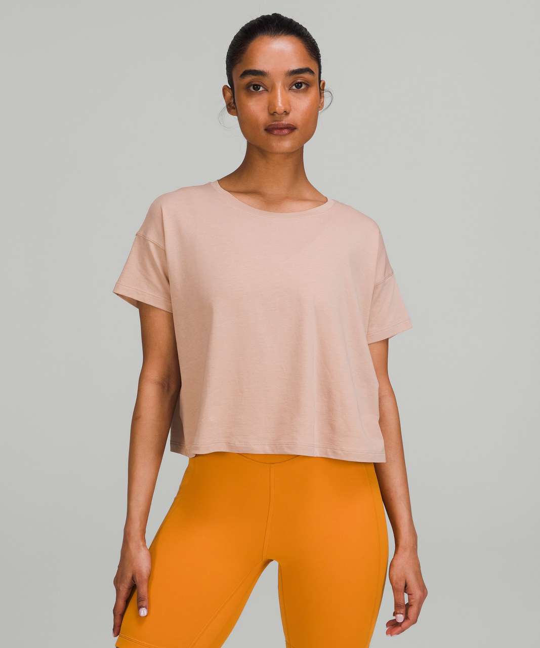 Lululemon Cates T-Shirt - Summit Wash Smoky Topaz - lulu fanatics