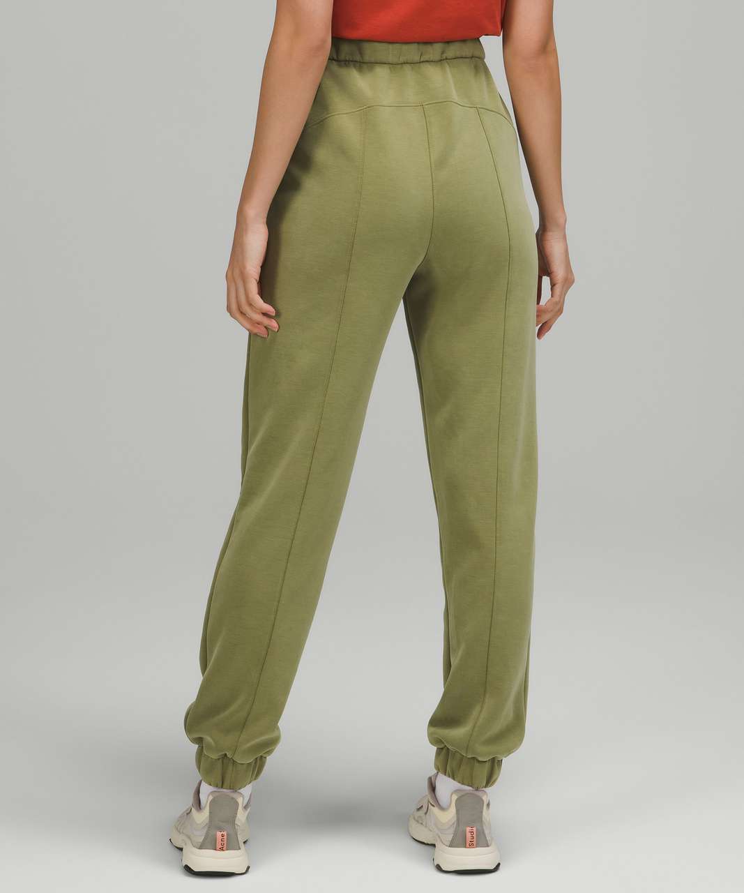 Womens Olive Green Joggers Pants  Like Lululemon – MomMe and More