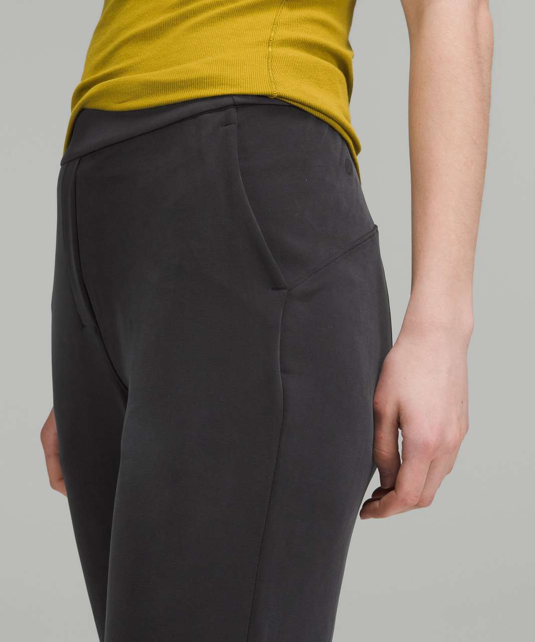 Lululemon Softstreme Relaxed High-Rise Pant - Black - lulu fanatics