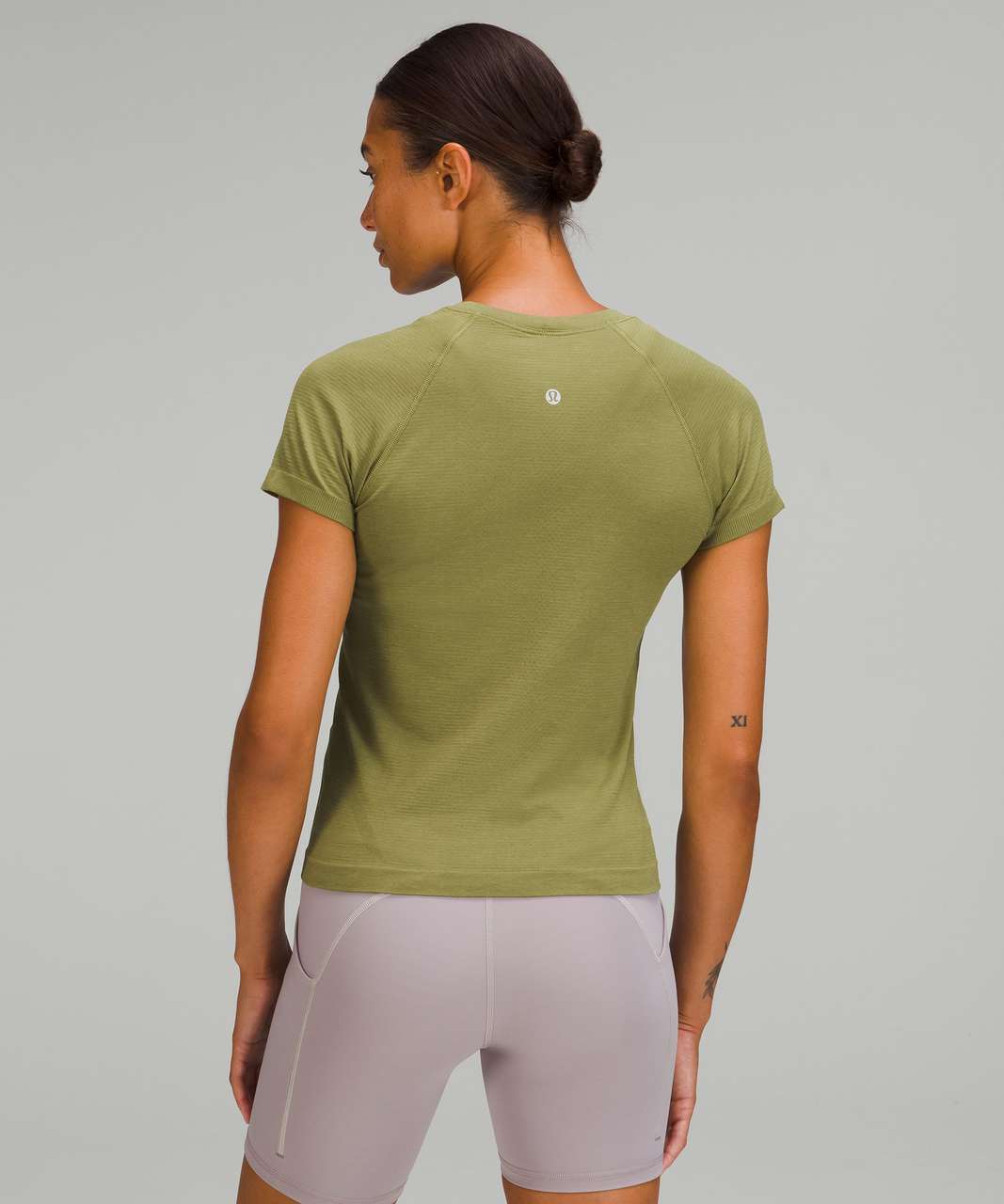 Lululemon Swiftly Tech Short Sleeve Shirt 2.0 *Race Length - Bronze Green / Bronze Green