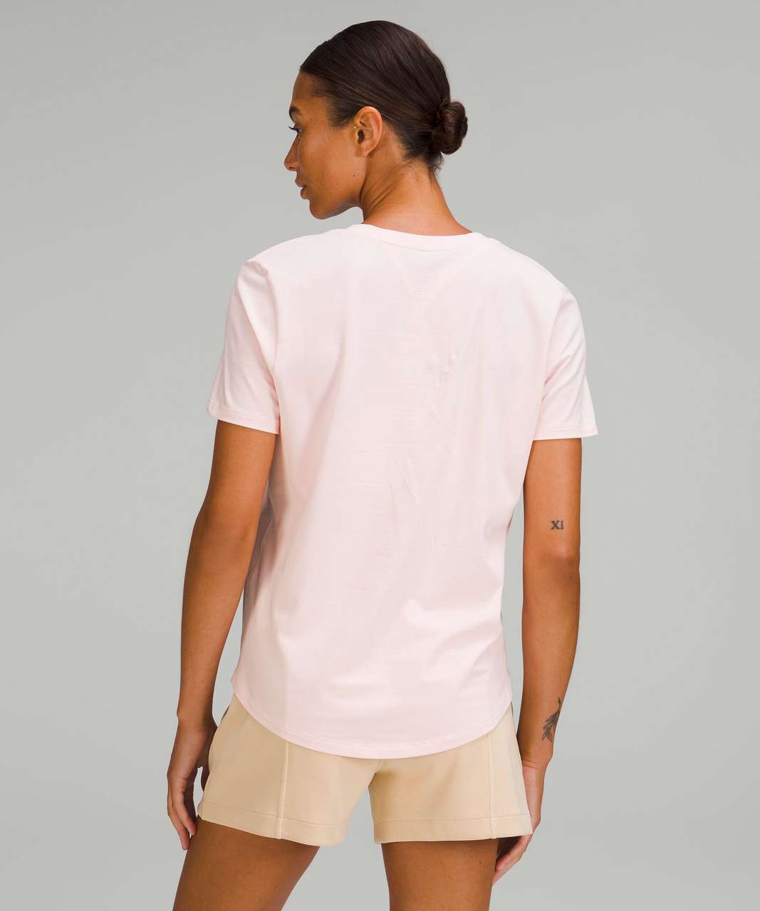 Lululemon Modal-Blend Yoga Short Sleeve Shirt - Strawberry Milkshake - lulu  fanatics