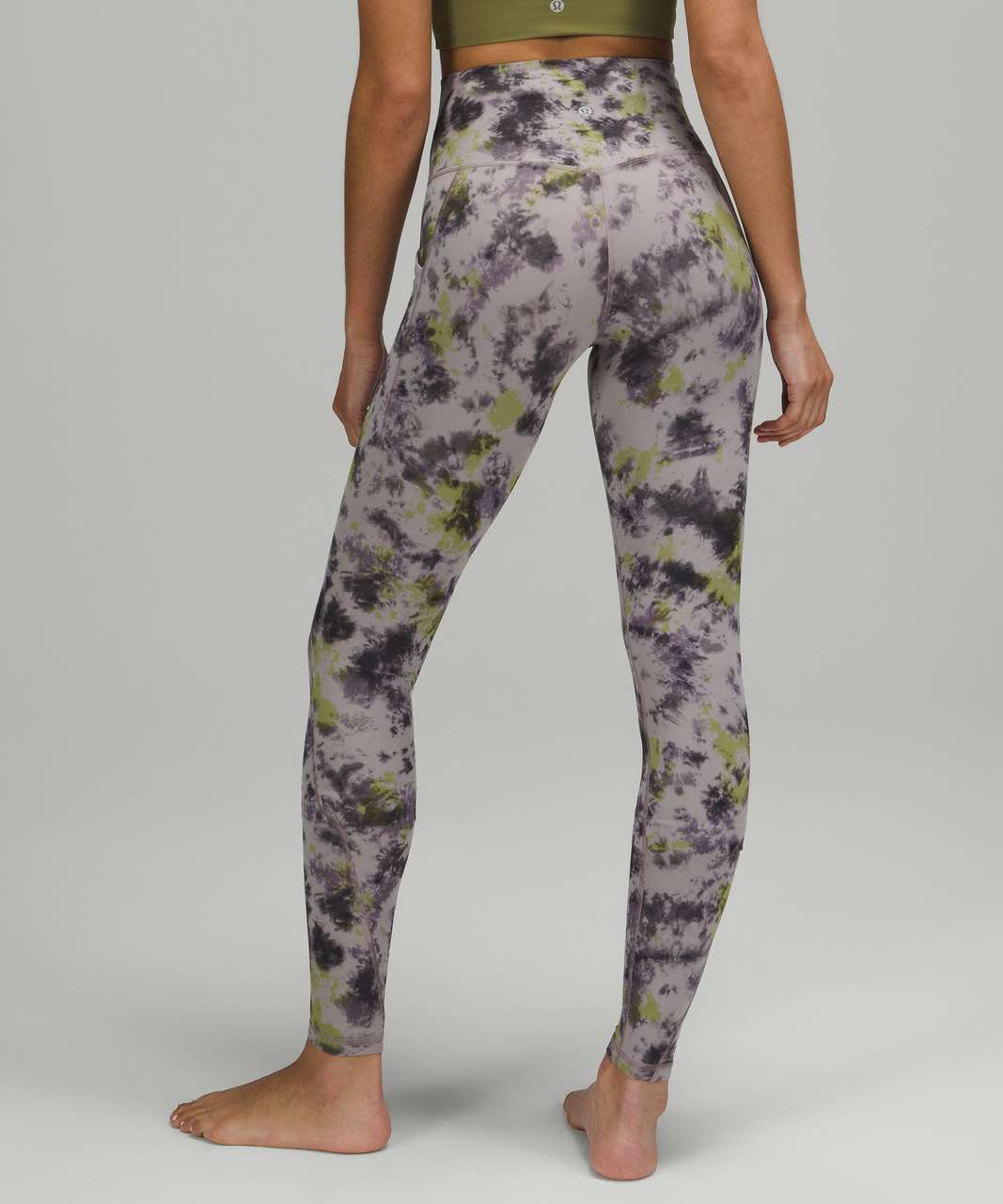 Lululemon Align High-Rise Pant with Pockets 31" - Radial Tie Dye Mauve Grey Multi