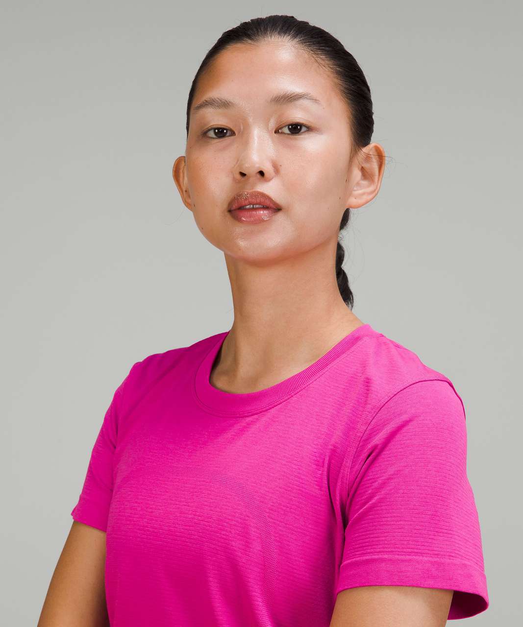 Lululemon Swiftly Relaxed-Fit Short Sleeve T-Shirt - Sonic Pink / Sonic Pink