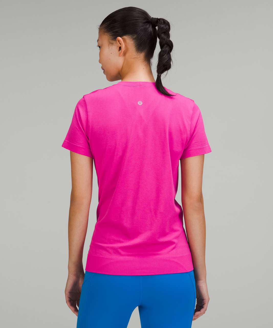 Lululemon Swiftly Relaxed-Fit Short Sleeve T-Shirt - Sonic Pink / Sonic Pink