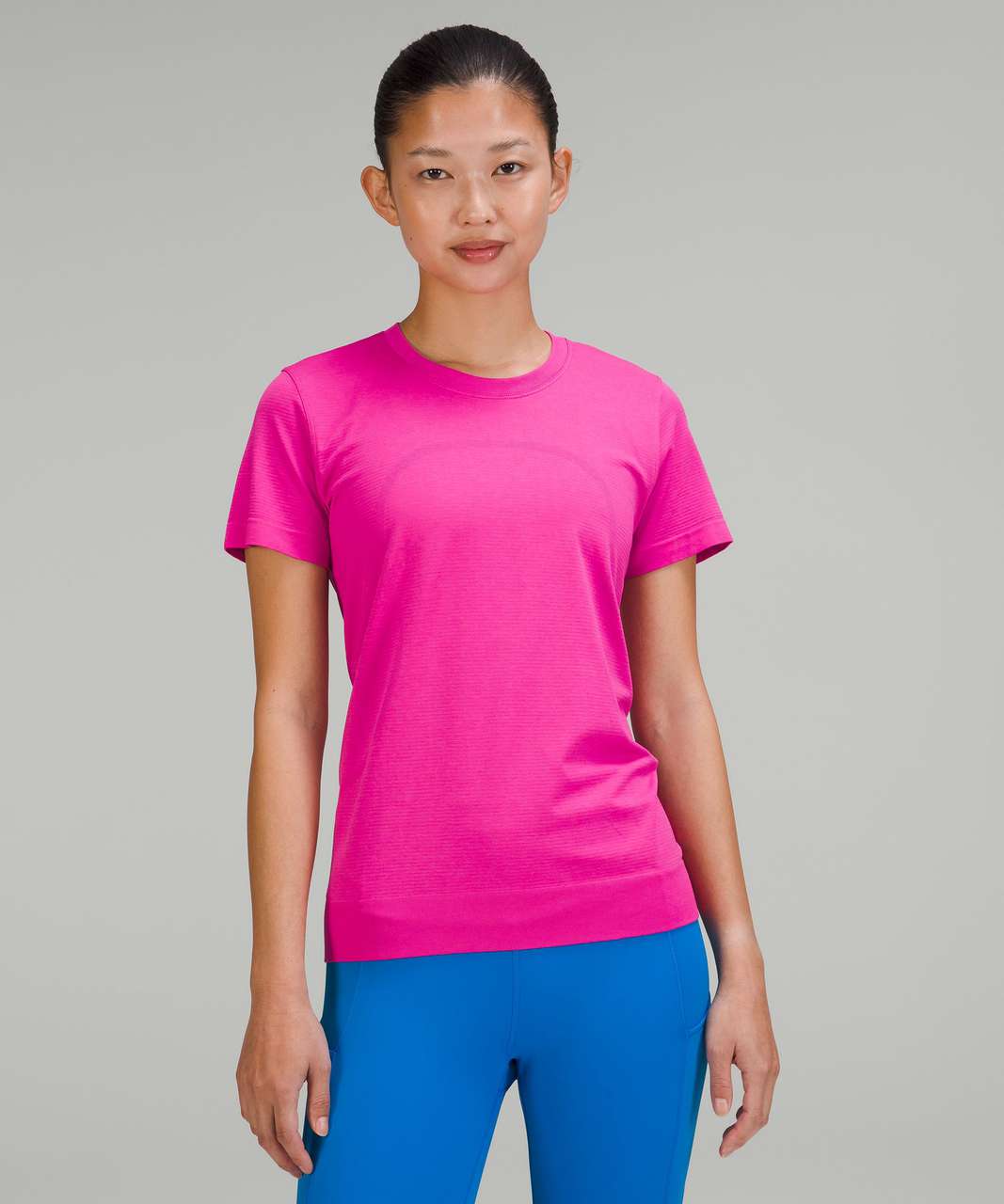 Lululemon Swiftly Relaxed-Fit Short Sleeve T-Shirt - Sonic Pink / Sonic Pink