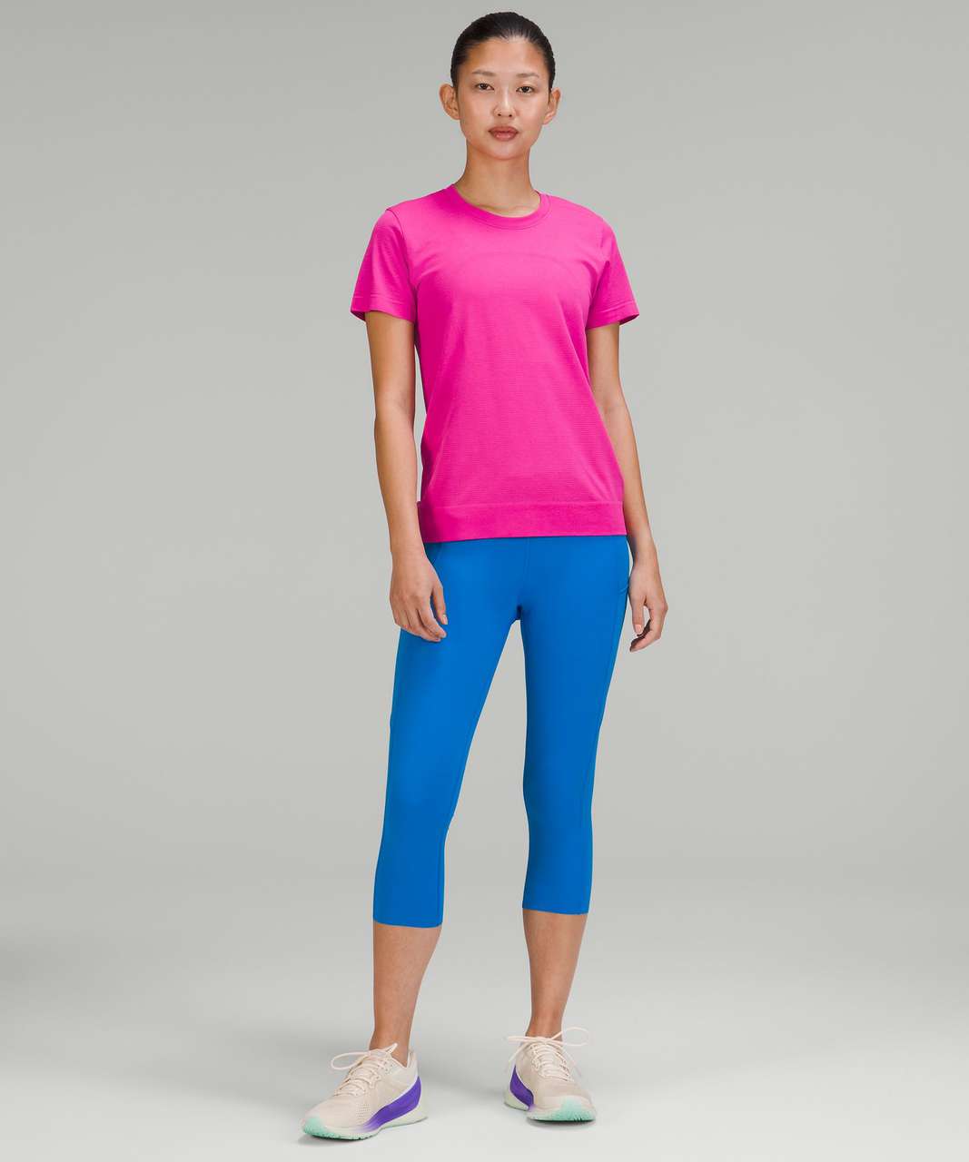 Whats a colors you guys have been loving? I have been loving sonic pink and  maldives green which has been changed to kelly green and Cyan Blue : r/ lululemon