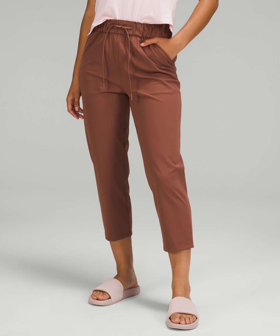 Lululemon Stretch High-Rise Crop 23 - Ancient Copper - lulu fanatics