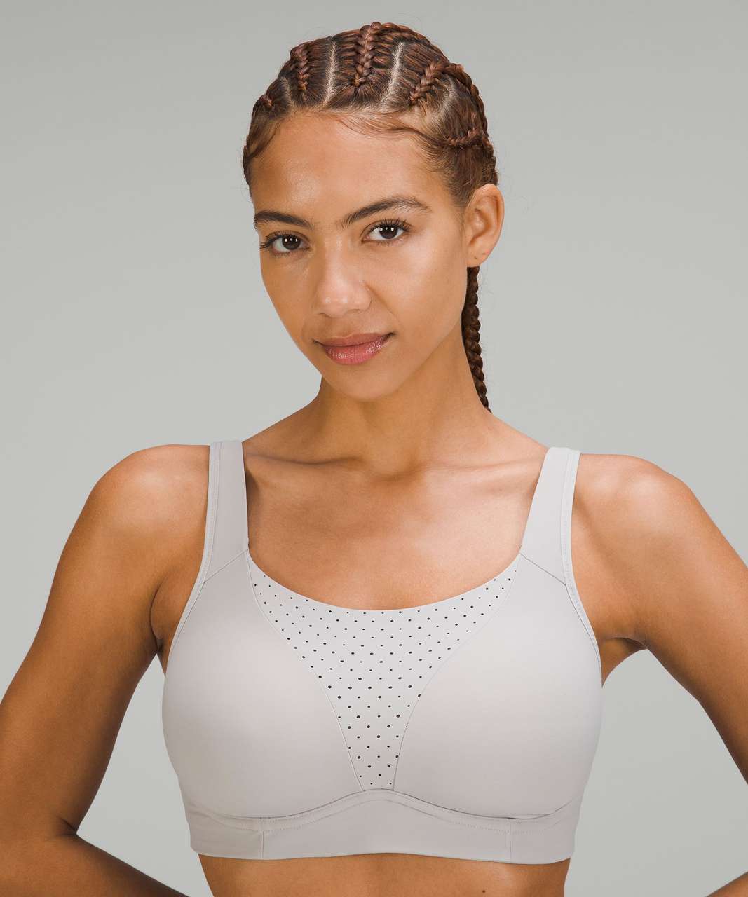 Lululemon Run Times Bra *High Support, B–G Cups - Seal Grey - lulu fanatics